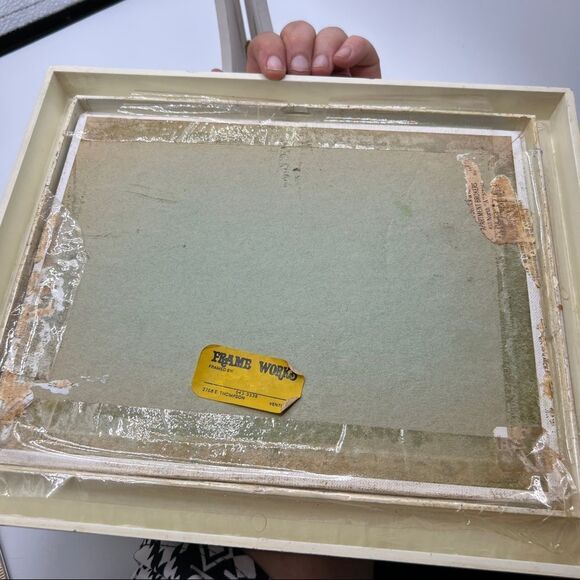 Spring Summer Season Art Painting Hillside Hobbiest piece Country Side framed - Picture 5 of 8